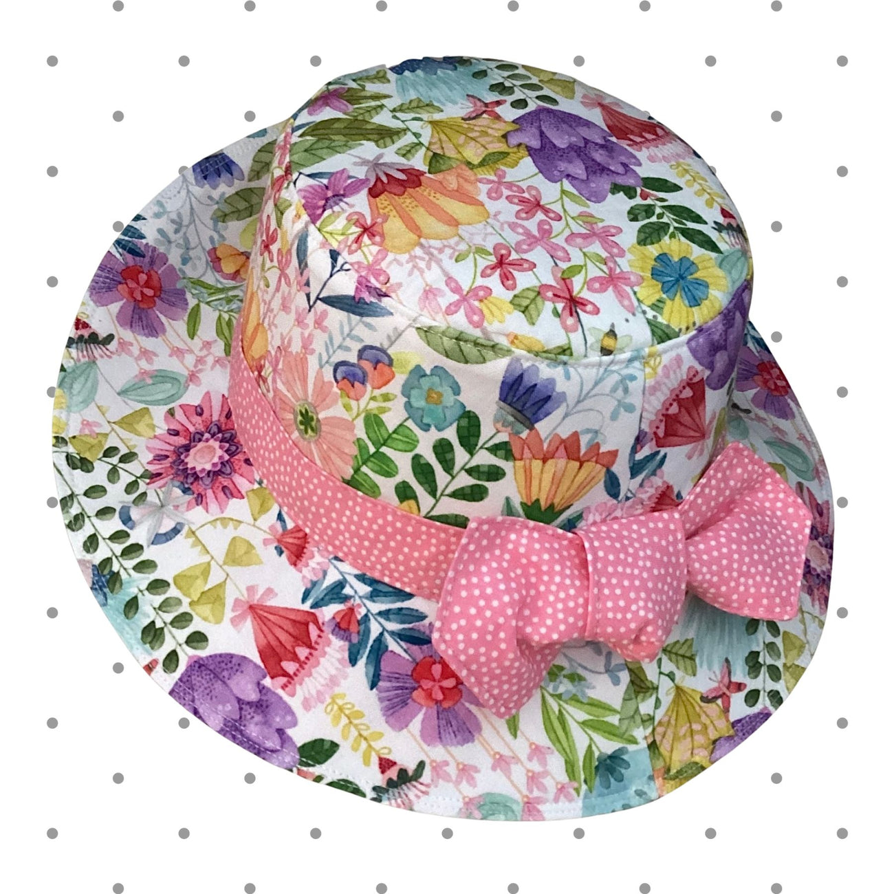 How Does Your Garden Grow Hat (18 mos-3 yrs) or Purse