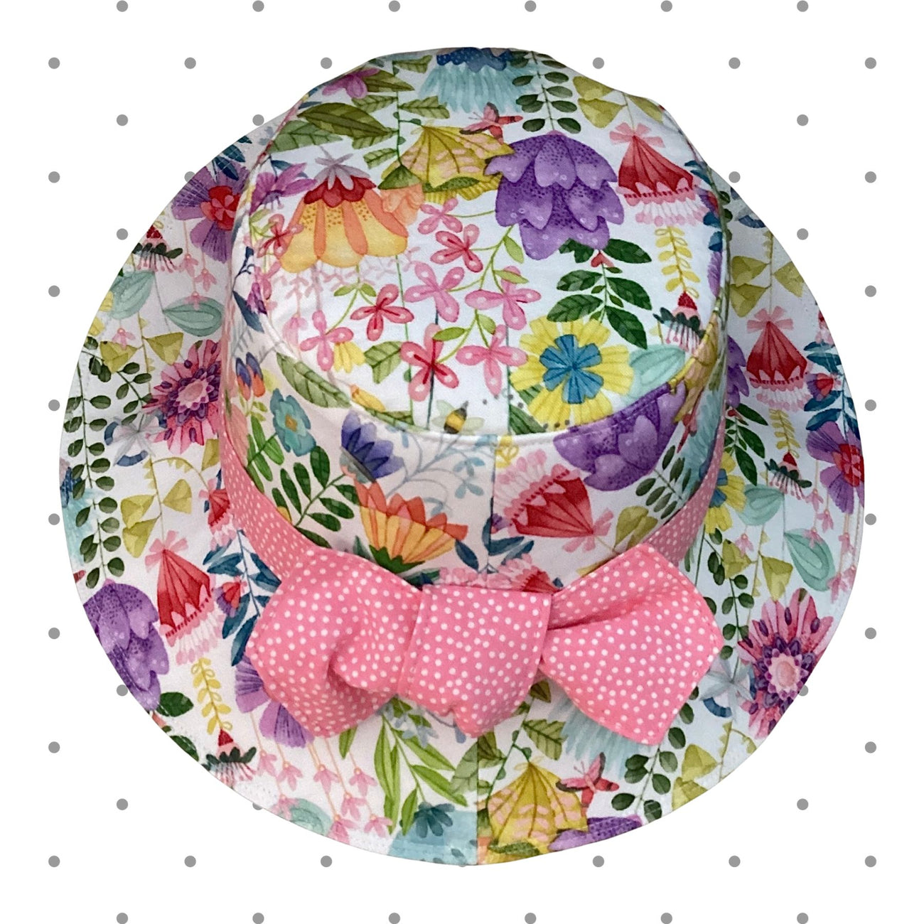 How Does Your Garden Grow Hat (18 mos-3 yrs) or Purse