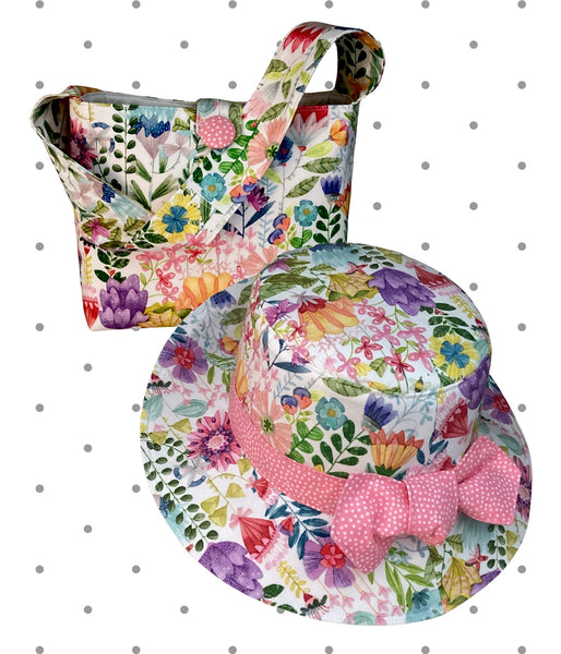 How Does Your Garden Grow Hat (18 mos-3 yrs) or Purse